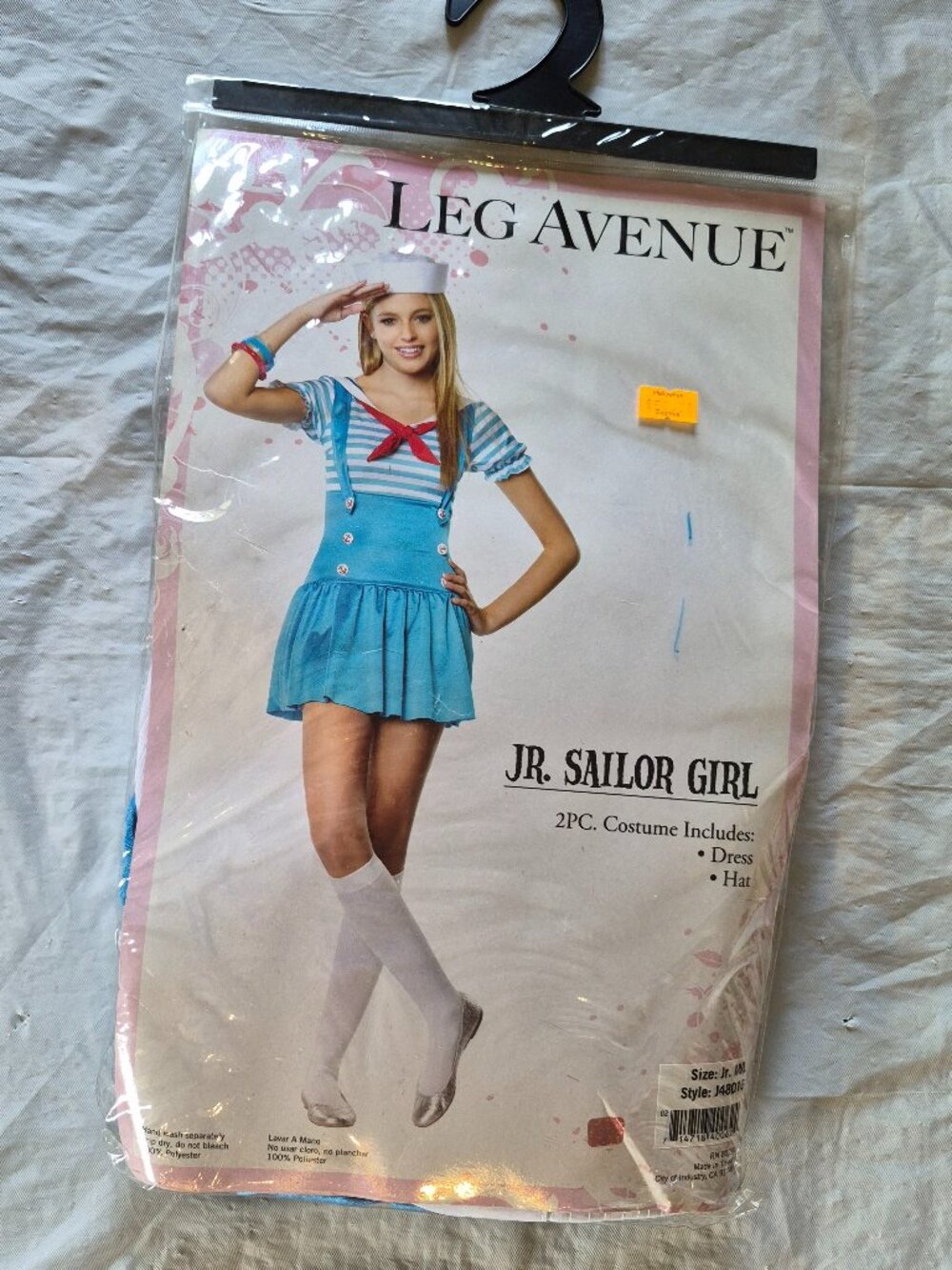 NWT Leg Avenue Juniors M / L Jr. Sailor Girl Halloween Costume